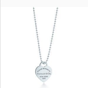 Tiffany and Co. Heart Tag Pendent